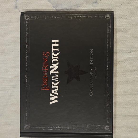 Lord If The Rings " War in the North" Art Book With DVD Never Used - Picture 8 of 9